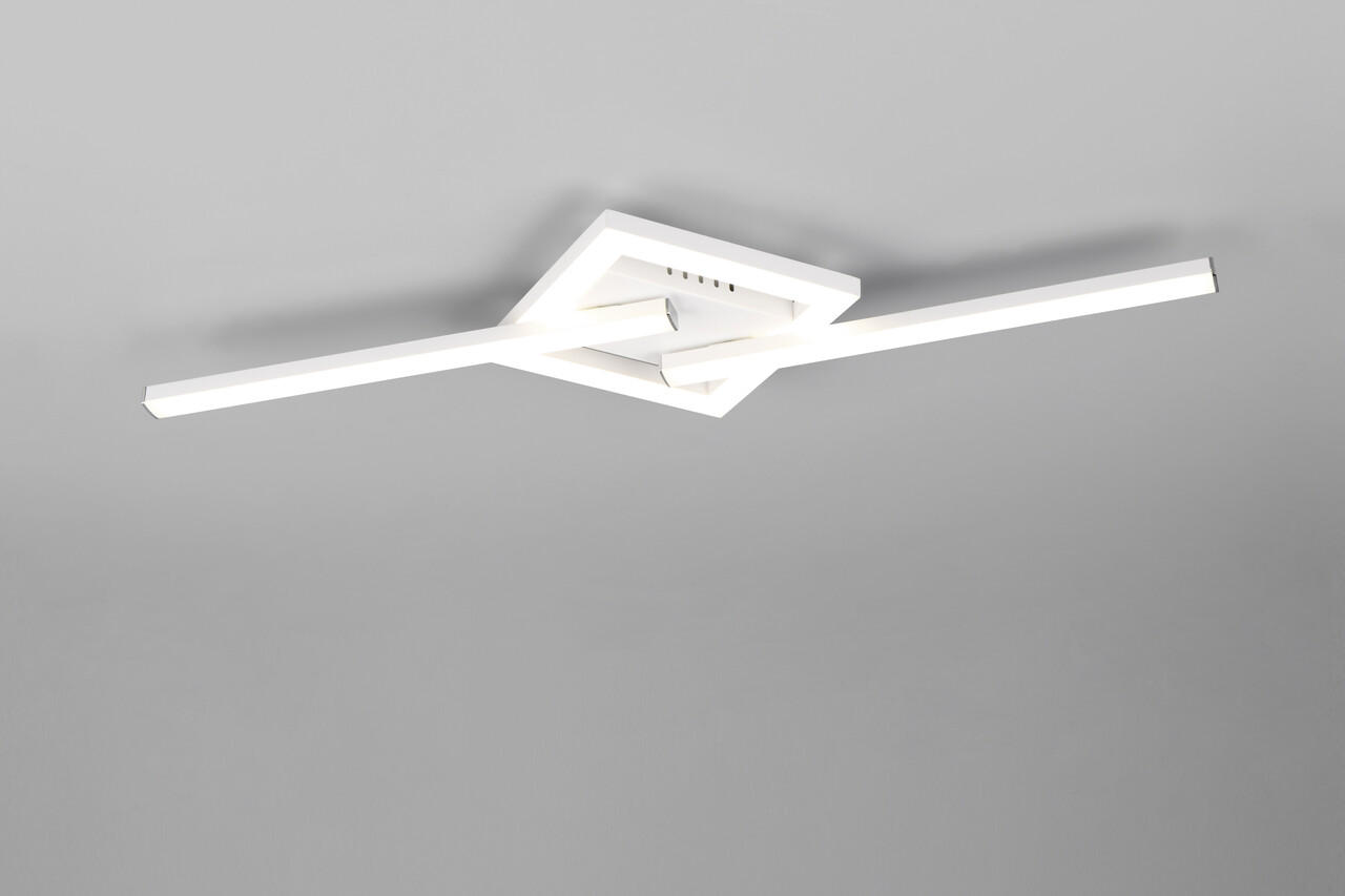 Plafoniera Viale, RL, 54.4x16x5 cm, 17W, 1x SMD, metal, alb mat - imagine 7